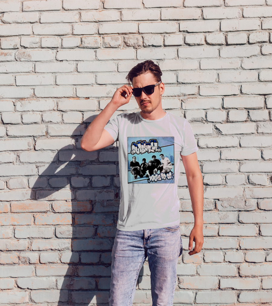 Outburst Miles To Go NYHC Skyline Band Photo T-Shirt