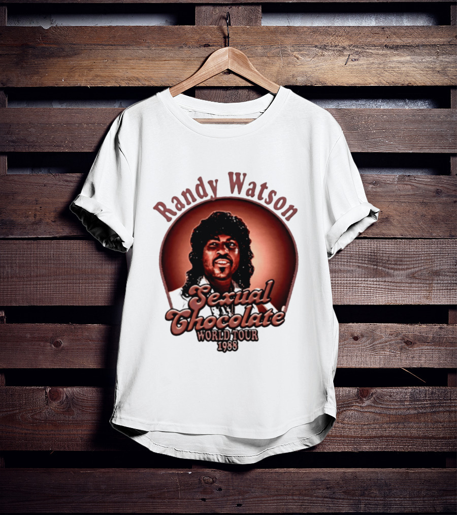 Randy Watson Sexual Chocolate World Tour 1988 Retro Concert T-Shirt