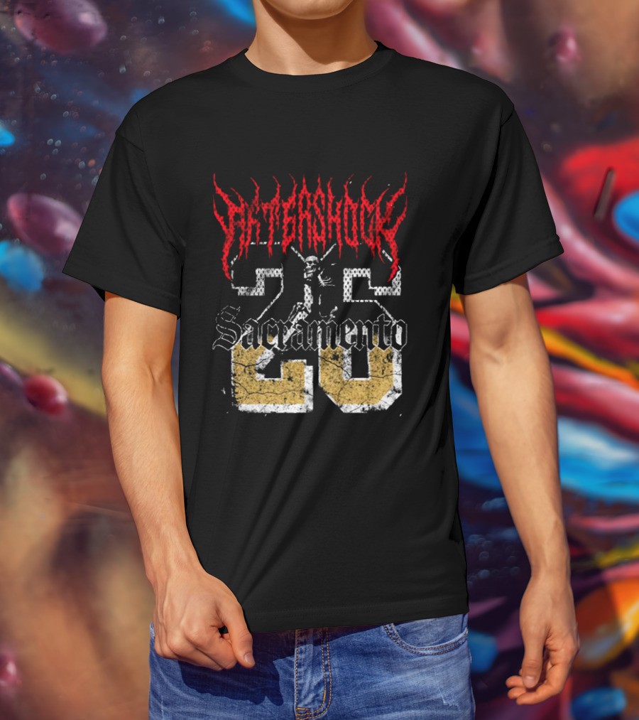 Aftershock 2026 Sacramento CA Festival October 1 4 After Party Event T-Shirt