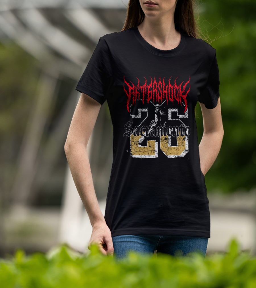 Aftershock 2026 Sacramento CA Festival October 1 4 After Party Event T-Shirt
