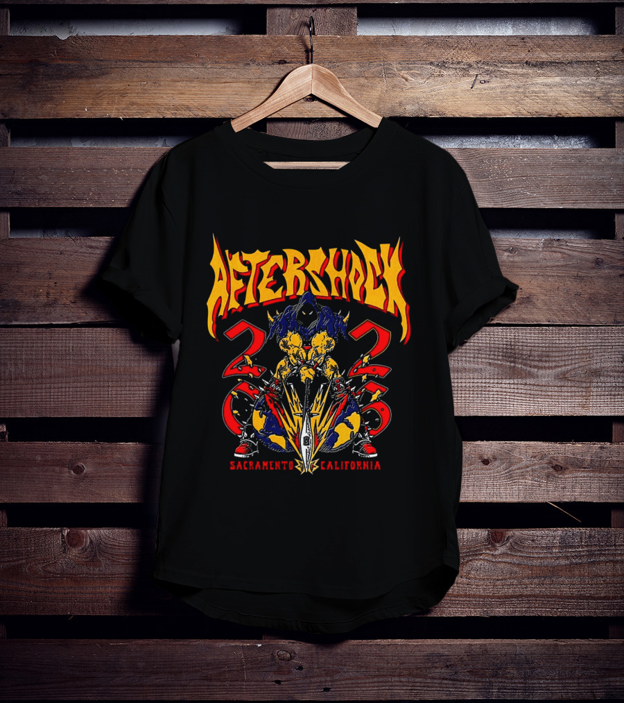 Aftershock Festival 2026 Sacramento California October 1 4 Eternia Event T-Shirt