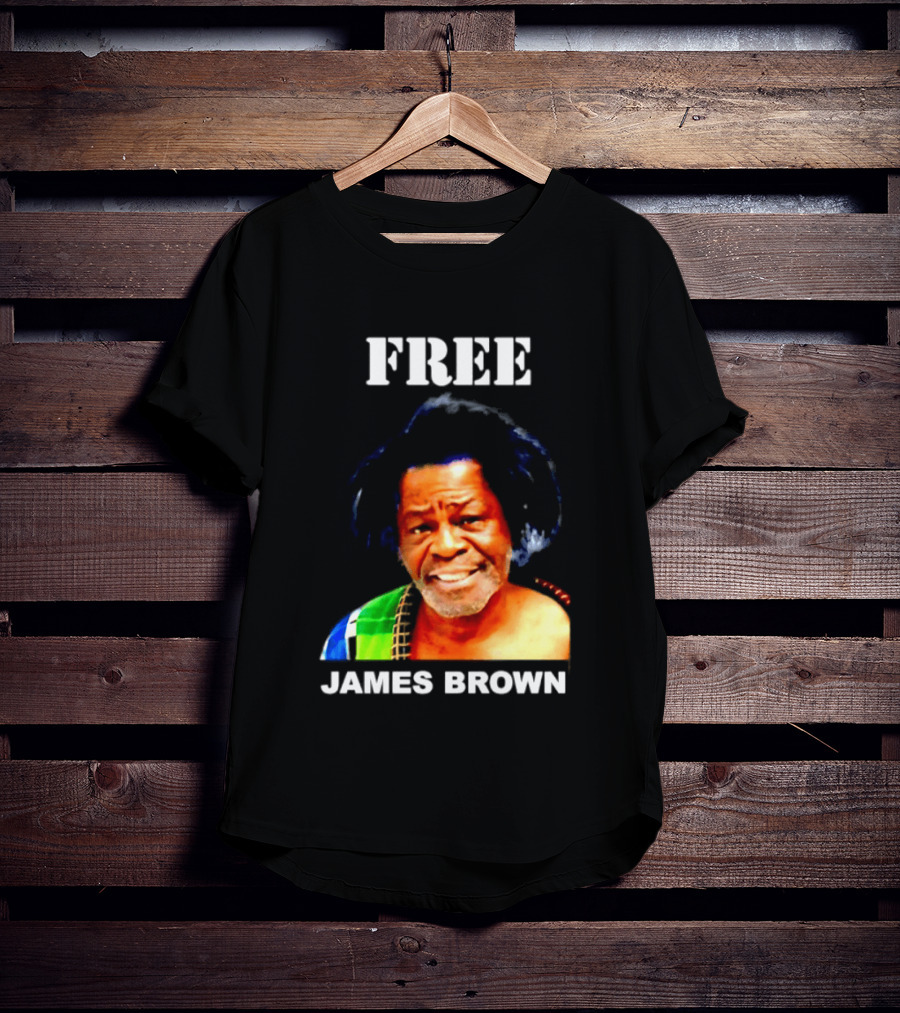 FREE James Brown Godfather Of Soul Funk T-Shirt