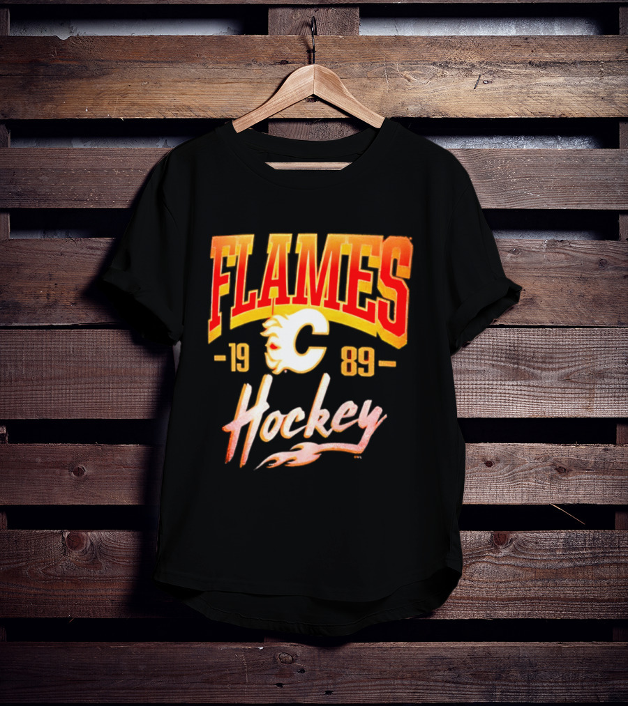 Calgary Flames 1989 Hockey Made To Last T-Shirt