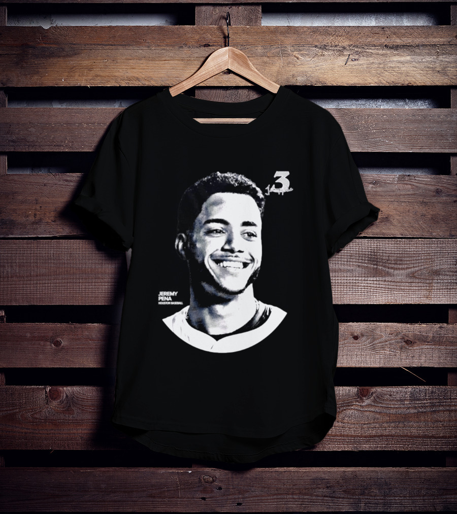 Jeremy Pena Houston Astros MLB Number 3 Lineage Series 2026 T-Shirt