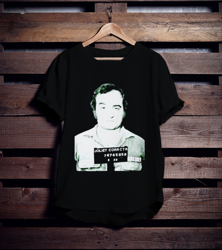 John Belushi Joliet Correctional Blues Shot 7474505B T-Shirt