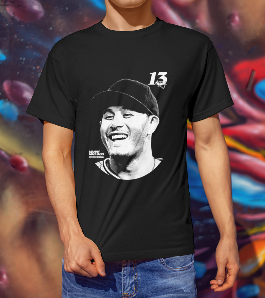 Manny Machado 13 San Diego Padres MLB Lineage Series 2026 T-Shirt