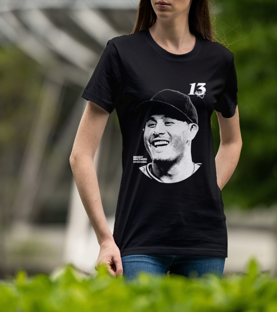 Manny Machado 13 San Diego Padres MLB Lineage Series 2026 T-Shirt