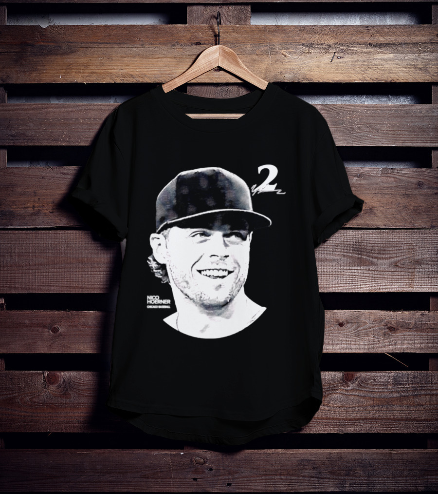 Chicago Cubs Nico Hoerner 2 MLB 2026 Lineage Series T-Shirt