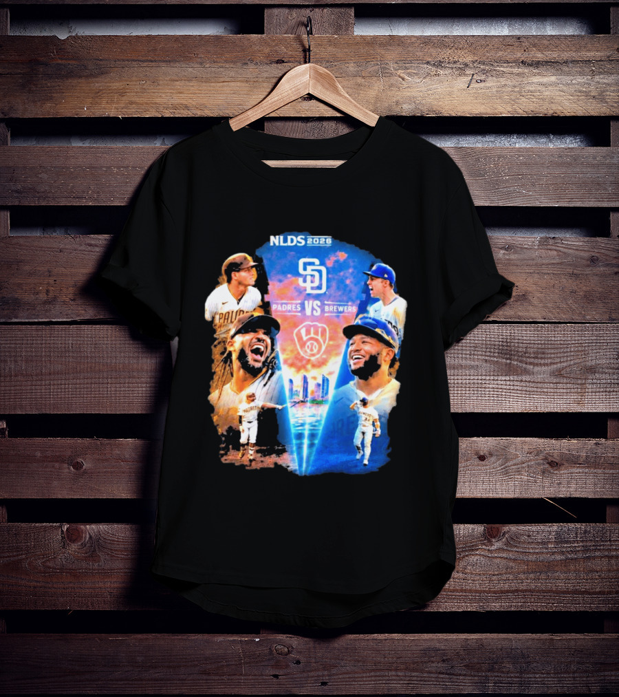 NLDS 2026 San Diego Padres Vs Milwaukee Brewers Showdown T-Shirt