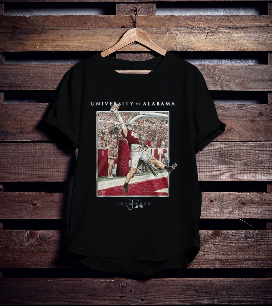 Special 2026 Josh Ford Alabama Football 42 T-Shirt