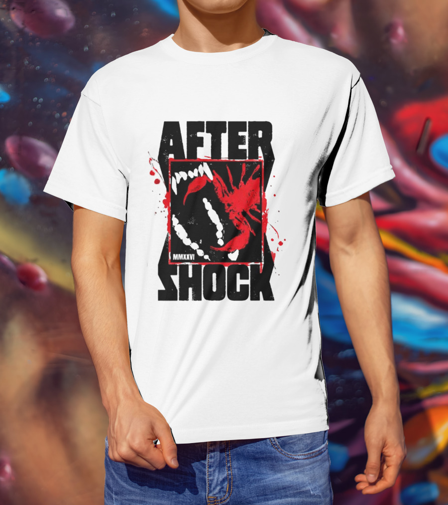 Aftershock Festival 2026 Sacramento CA October 1 4 2026 Scorpion XV Stinging Bite T-Shirt