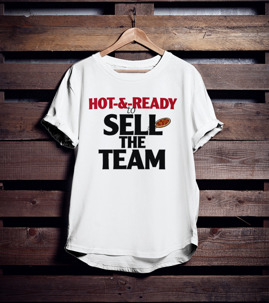 Champagne Athletics 2026 Hot N Ready To Sell The Team Pizza T-Shirt