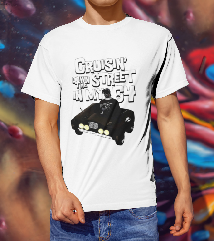 Cruisin' Down The Street In My 64 Car T-Shirt