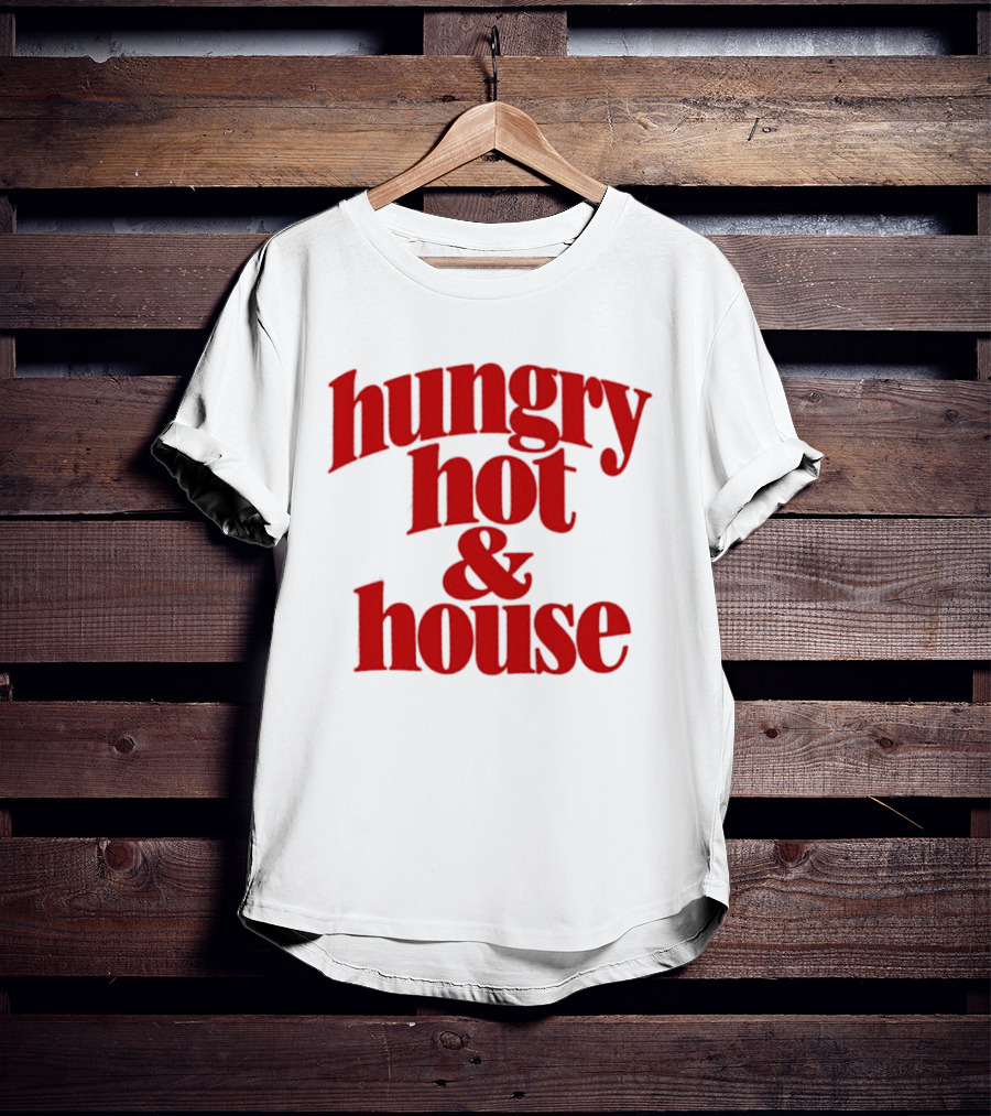 Hungry Hot House Food Red T-Shirt