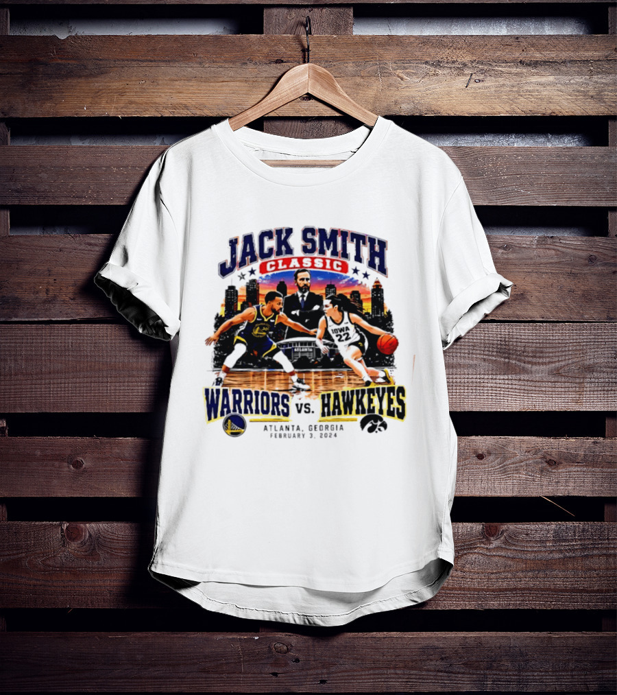 Jack Smith Classic Warriors Vs Hawkeyes Atlanta February 3 2024 T-Shirt