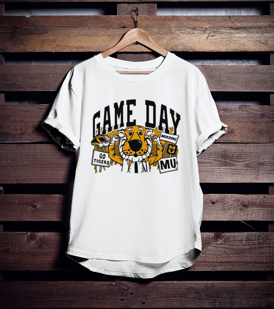 Missouri Tigers 2026 NCAA Game Day Go Tigers MU T-Shirt