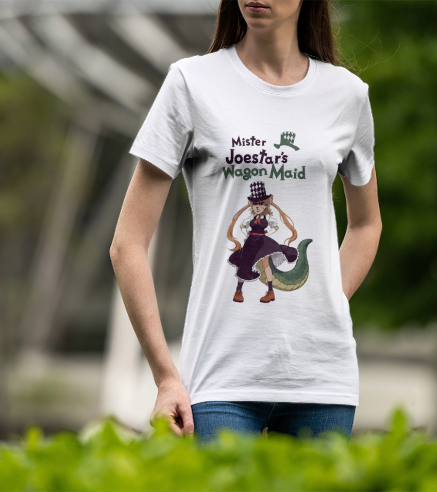 Mister Joestar's Wagon Maid Robert E. O. Speedwagon T-Shirt