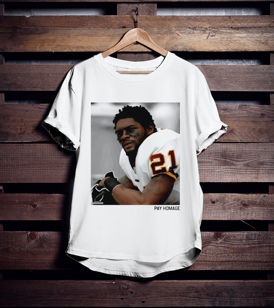 Sean Taylor 21 Washington Redskins Pay Homage Player T-Shirt