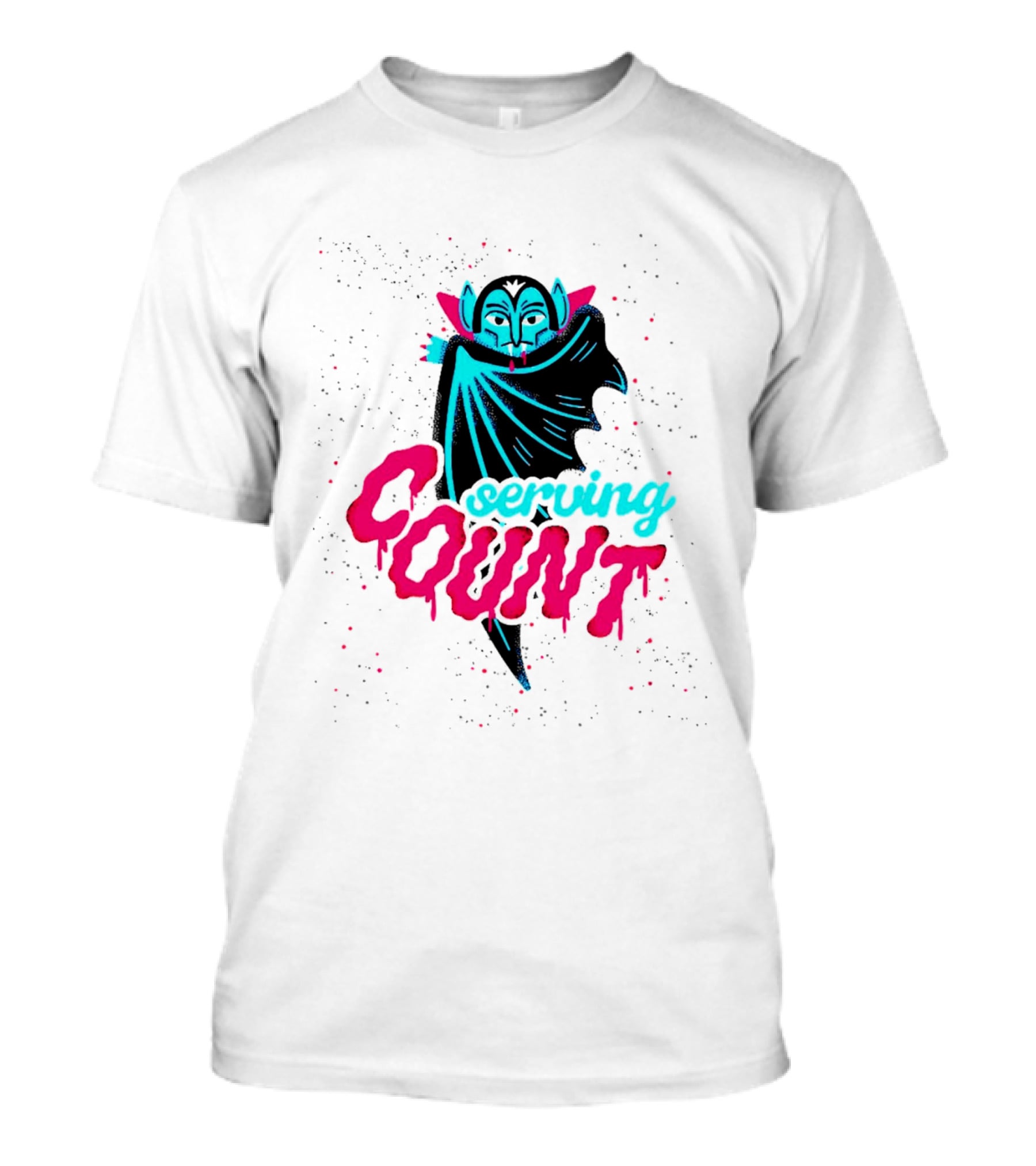 Serving Cunt Dracula Vampire Pastel Gothic Halloween T-Shirt