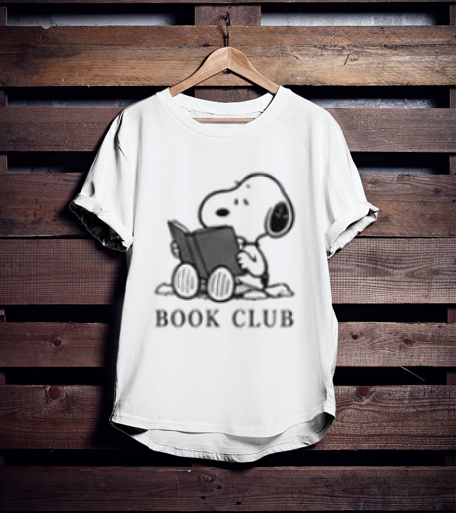 Snoopy Just One More Chapter Book Club For Peanuts And Bookish Fans T-Shirt