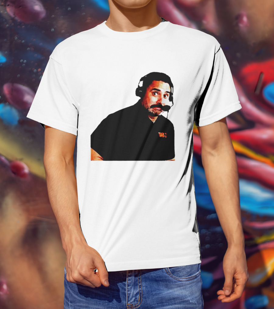 Steve Sarkisian Headset Shocked Longhorns Face Meme T-Shirt