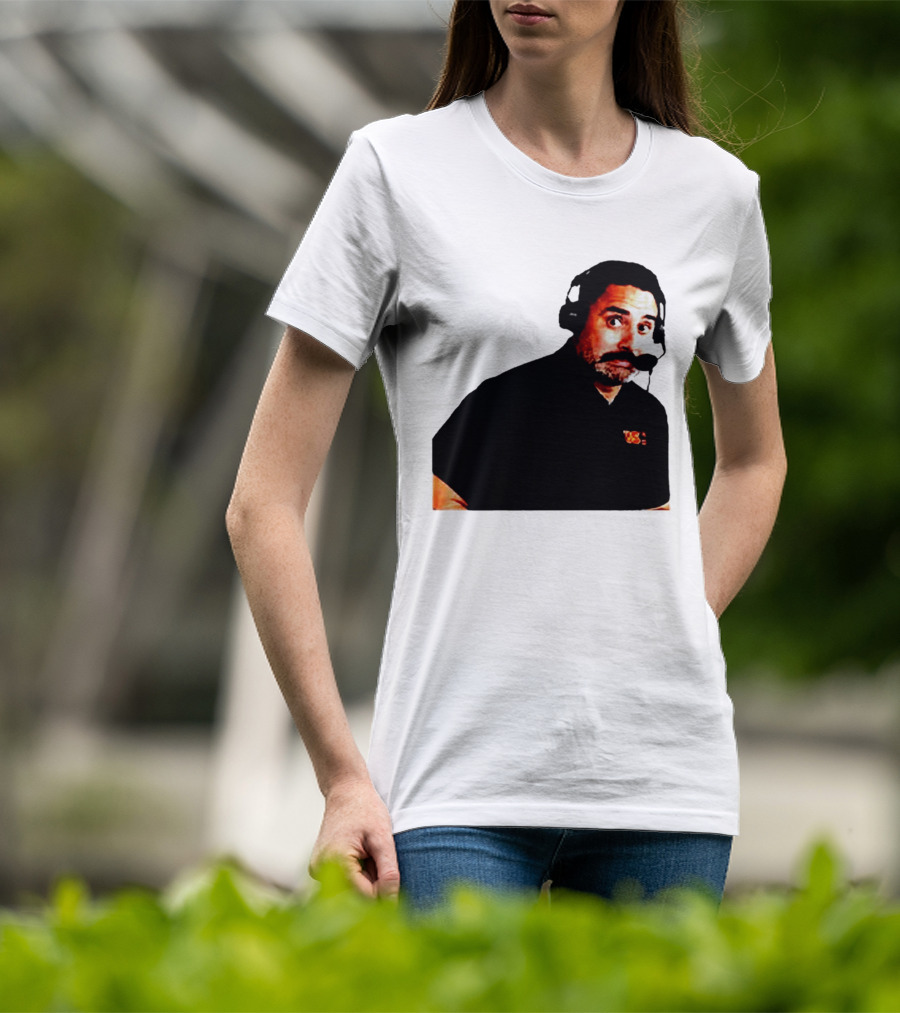 Steve Sarkisian Headset Shocked Longhorns Face Meme T-Shirt