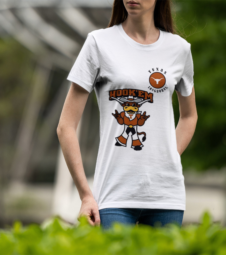 Texas Longhorns Hook'Em 2026 NCAA Tailgater Hometown T-Shirt