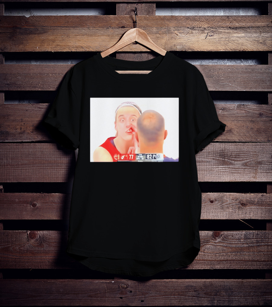 Caitlin Clark Indiana Fever Bleeding Incident Basketball Game Moment T-Shirt