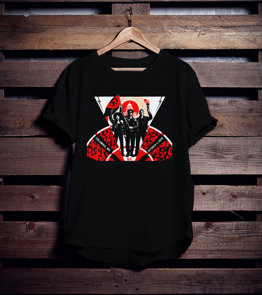 Power To The People 2026 Columbia MD October 3 Merriweather Post Pavilion Washington DC Event T-Shirt