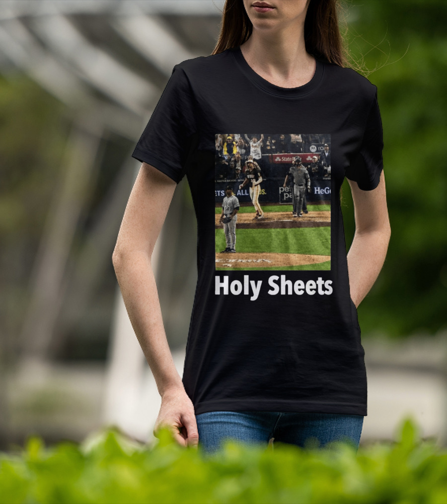 Ty France Holy Sheets Baseball Moment Fan Celebration T-Shirt