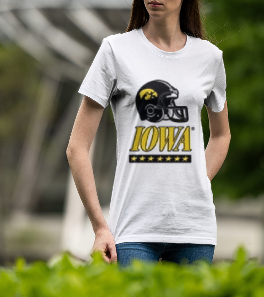 Iowa Hawkeyes Helmet 2026 ESPN College Gameday Runner T-Shirt