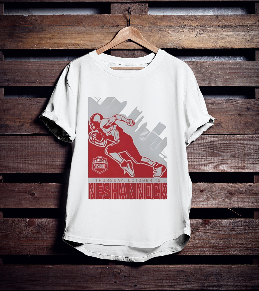 Neshannock 412 Football Classic Thursday October 15 Skyline T-Shirt