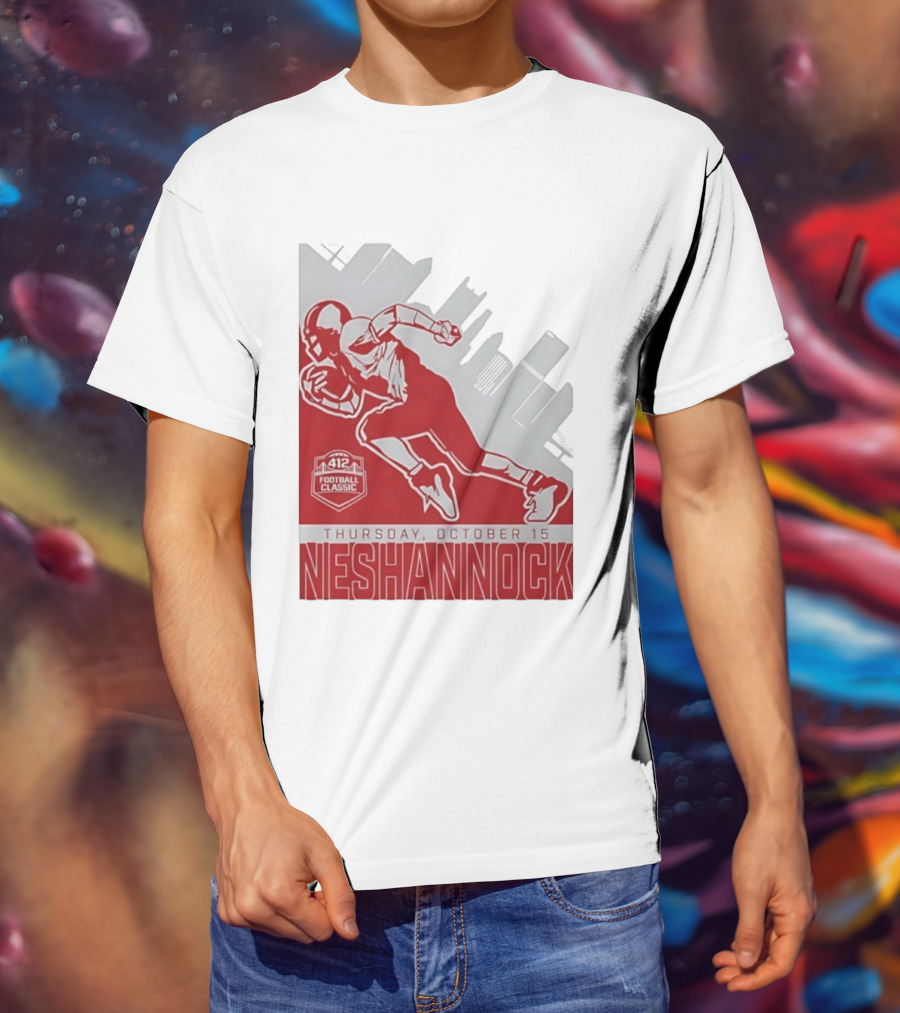 Neshannock 412 Football Classic Thursday October 15 Skyline T-Shirt