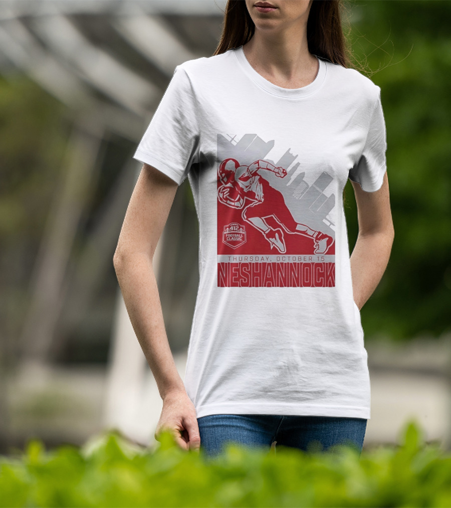 Neshannock 412 Football Classic Thursday October 15 Skyline T-Shirt
