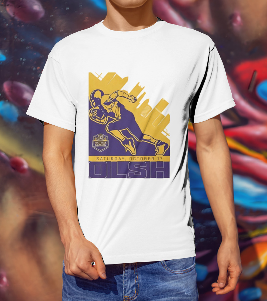 Olsh Football Classic Saturday October 17 City Skyline T-Shirt
