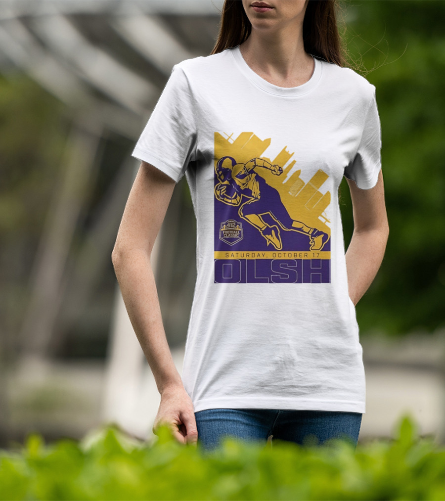 Olsh Football Classic Saturday October 17 City Skyline T-Shirt