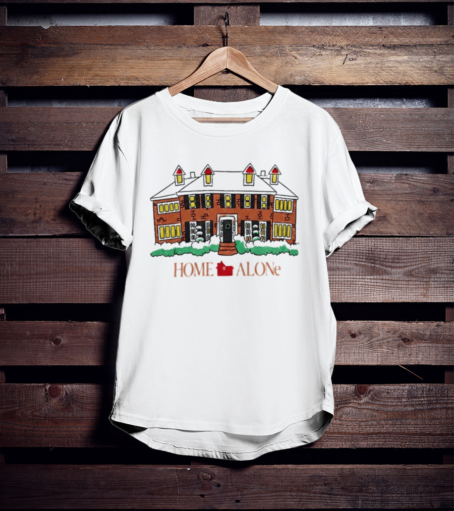 Primark Home Alone House Kevin McCallister Battle Plan Christmas T-Shirt