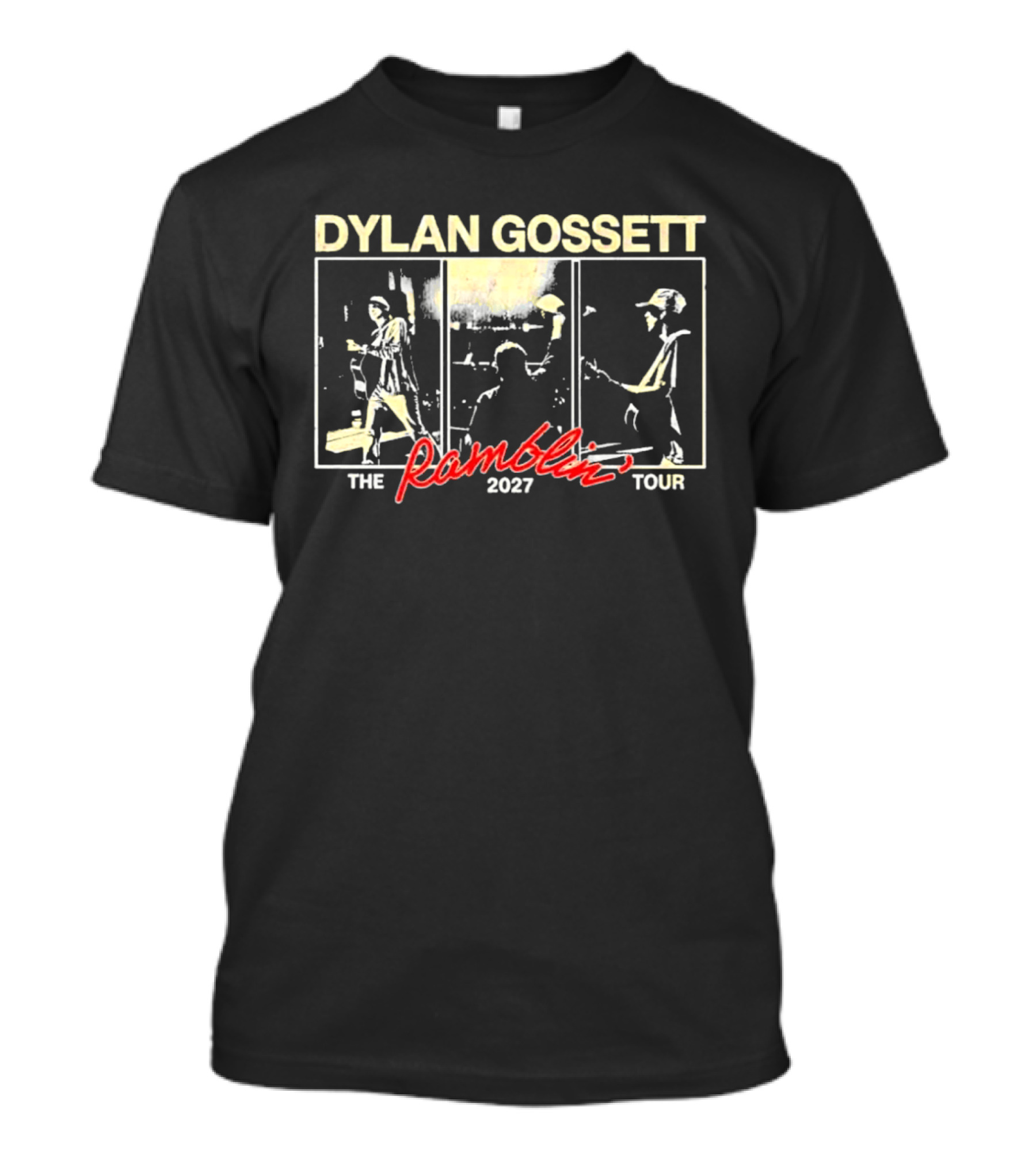 Dylan Gossett Ramblin 2027 Tour T-Shirt