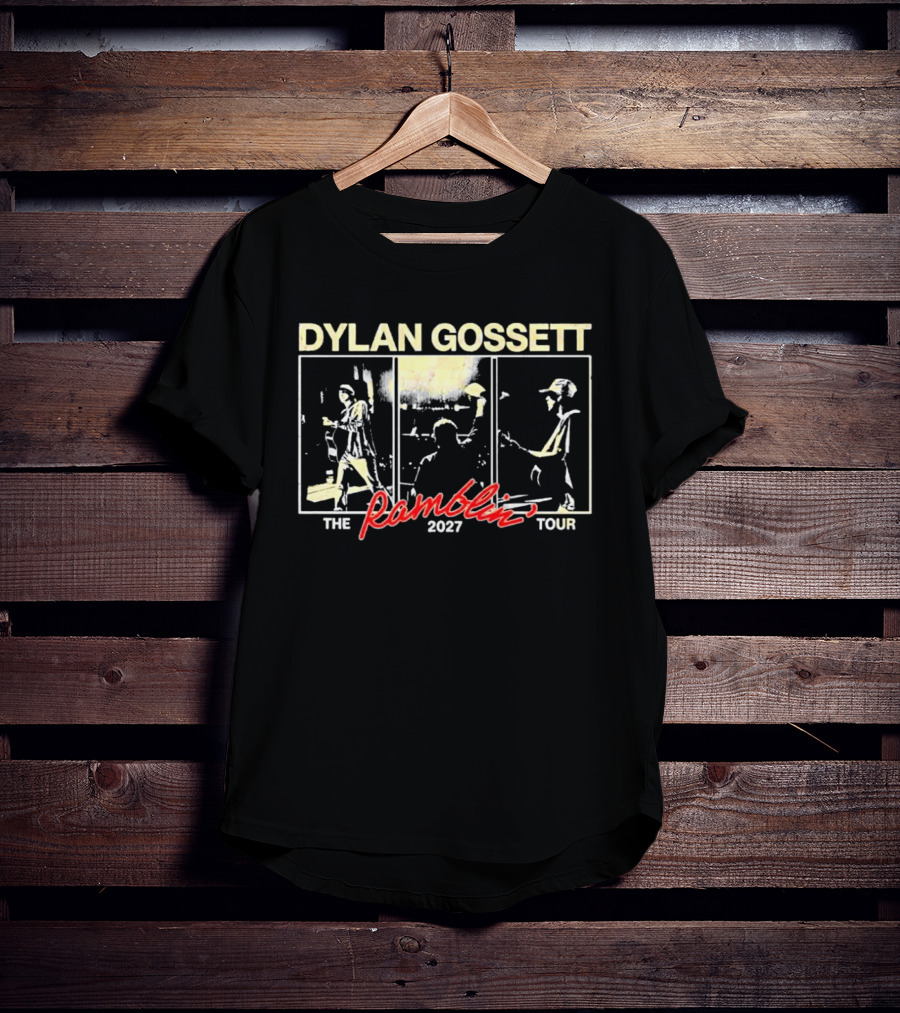 Dylan Gossett Ramblin 2027 Tour T-Shirt