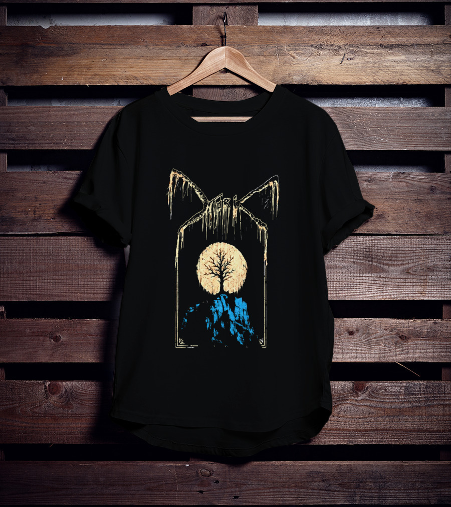 Mork European Tour 2026 Tree And Mountain T-Shirt