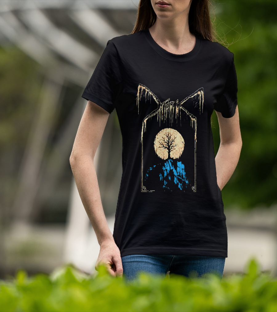 Mork European Tour 2026 Tree And Mountain T-Shirt