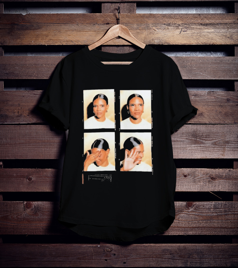 Strike A Pose Four Panel Expressions T-Shirt