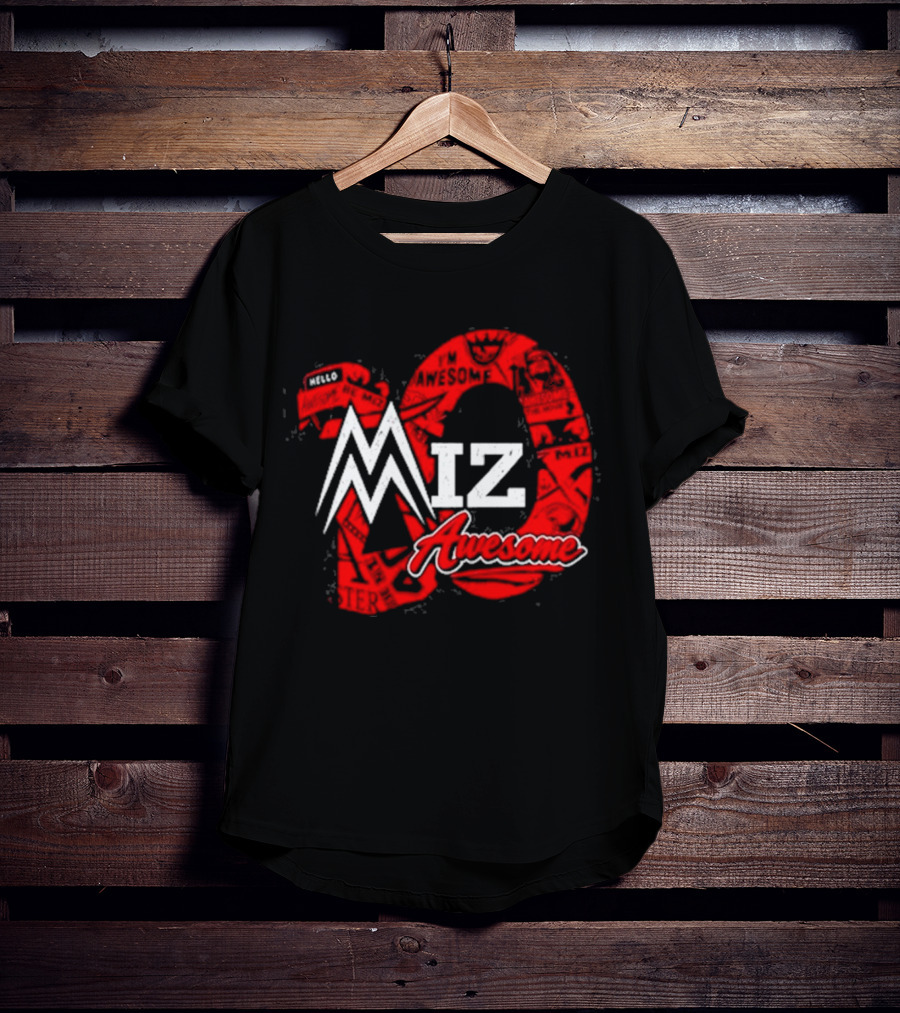 Miz Awesome 20 Years Anniversary Celebration WWE T-Shirt