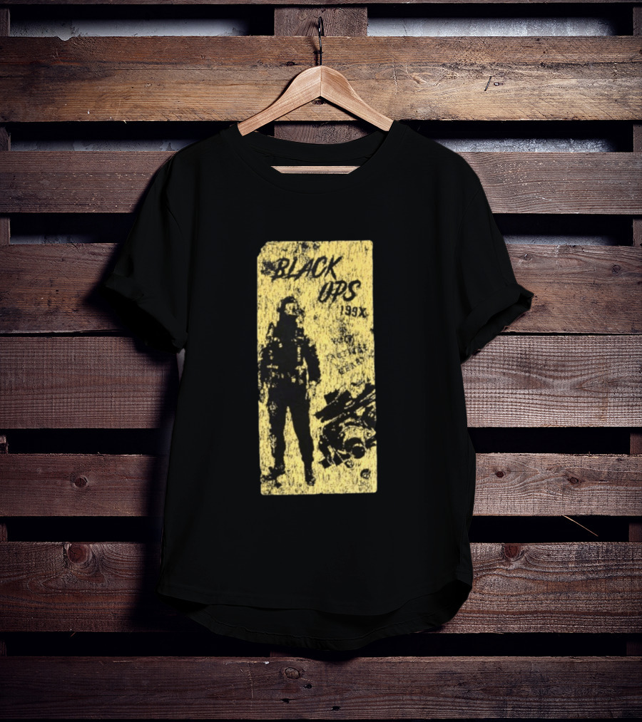 Black Ops 199X Volt Tactical Gear And Soldier T-Shirt