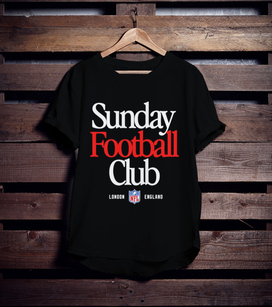 Sunday Football Club 2026 NFL London England T-Shirt