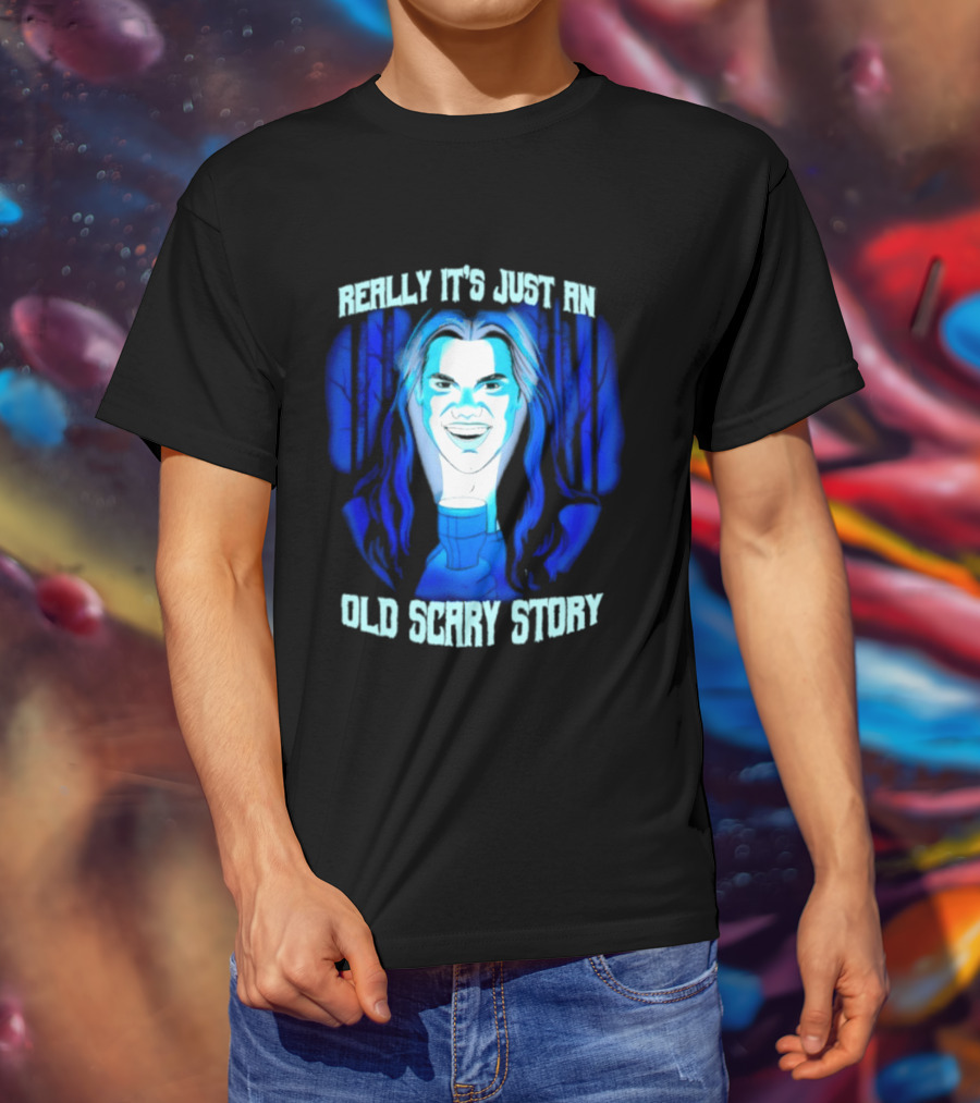 Taylor Lautner Really It's Just An Old Scary Story T-Shirt