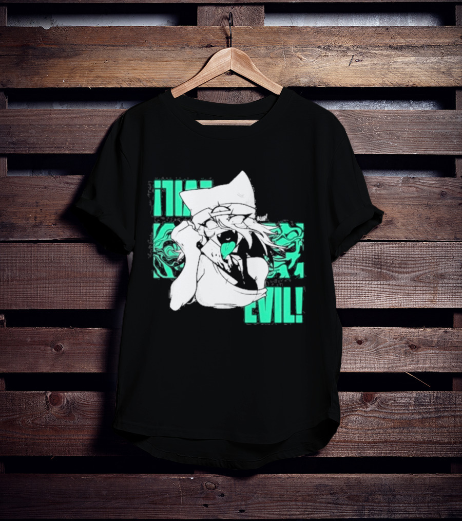 Issbrokie Neon Glow EVIL! Mysterious Aura Transformation T-Shirt