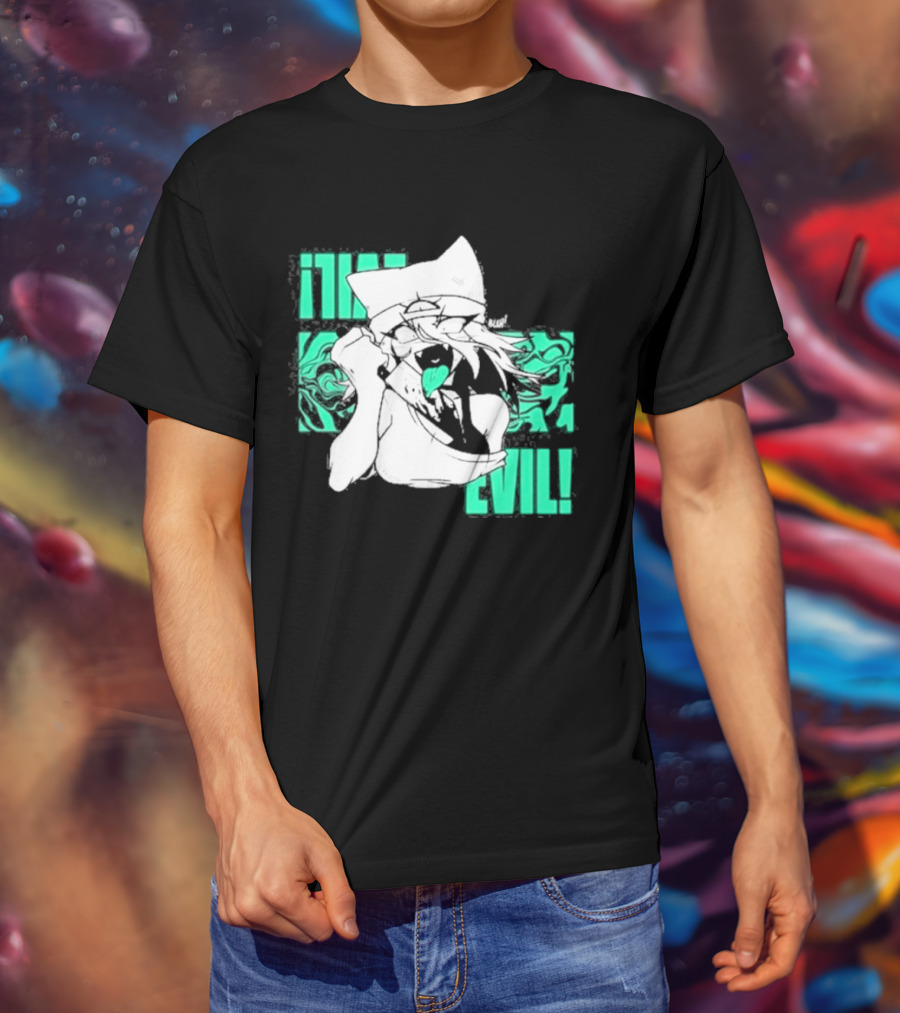 Issbrokie Neon Glow EVIL! Mysterious Aura Transformation T-Shirt