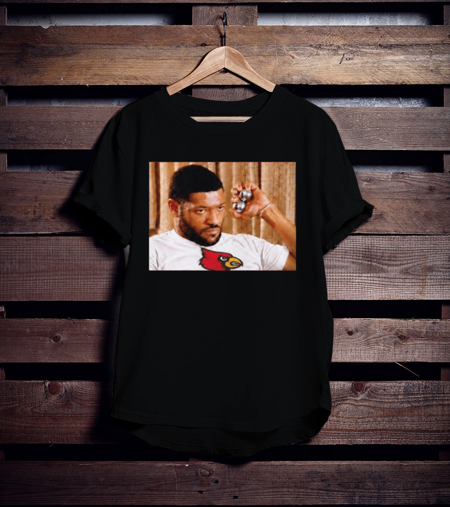 Laurence Fishburne Louisville Cardinals Mood Team Spirit T-Shirt