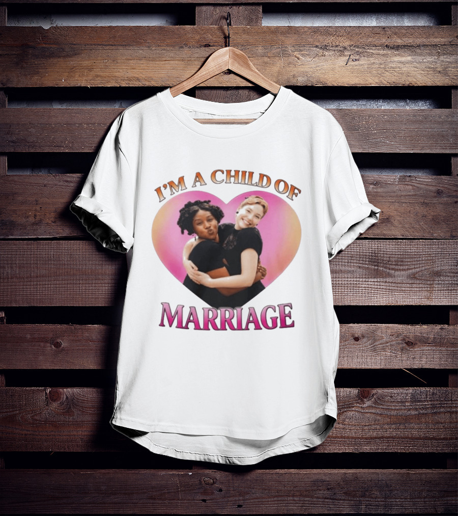 I'm A Child Of Marriage Hugging Heart Bridgerton Ss5 T-Shirt